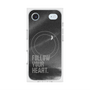 プレミアムスクエアケース with MagSafe［ オリジナル - ドットオーバーレイ - FOLLOW YOUR HEART/B ］
