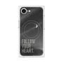 プレミアムスクエアケース with MagSafe［ オリジナル - ドットオーバーレイ - FOLLOW YOUR HEART/B ］