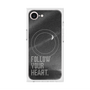 プレミアムスクエアケース with MagSafe［ オリジナル - ドットオーバーレイ - FOLLOW YOUR HEART/B ］