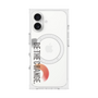 プレミアムスクエアケース with MagSafe［ オリジナル - ドットオーバーレイ - BE THE CHANGE/A ］