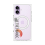 プレミアムスクエアケース with MagSafe［ オリジナル - ドットオーバーレイ - BE THE CHANGE/A ］