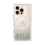 プレミアムスクエアケース with MagSafe［ オリジナル - ESTJ 幹部 - アルファベット ］