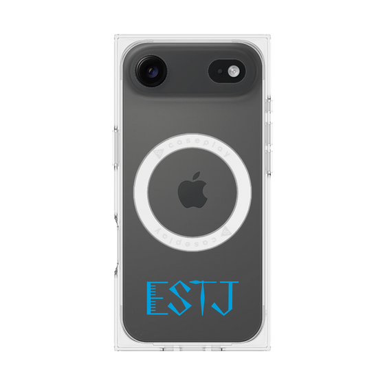 プレミアムスクエアケース with MagSafe［ オリジナル - ESTJ 幹部 - アルファベット ］