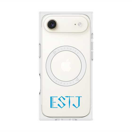 プレミアムスクエアケース with MagSafe［ オリジナル - ESTJ 幹部 - アルファベット ］
