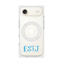 プレミアムスクエアケース with MagSafe［ オリジナル - ESTJ 幹部 - アルファベット ］