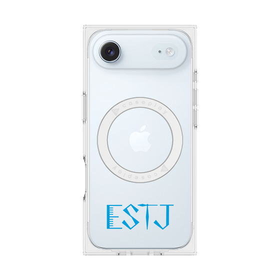 プレミアムスクエアケース with MagSafe［ オリジナル - ESTJ 幹部 - アルファベット ］