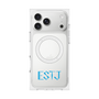 プレミアムスクエアケース with MagSafe［ オリジナル - ESTJ 幹部 - アルファベット ］