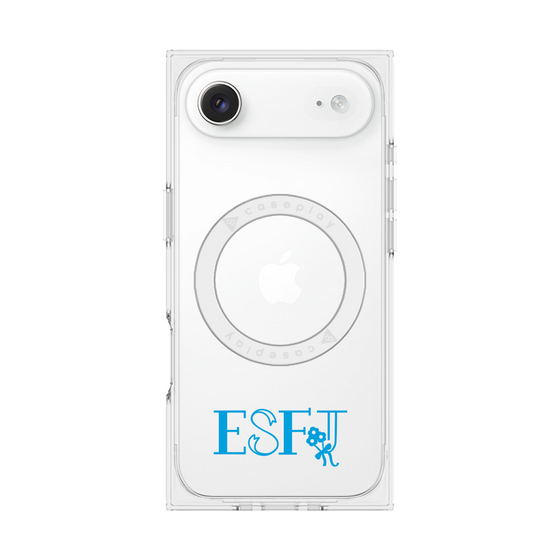 プレミアムスクエアケース with MagSafe［ オリジナル - ESFJ 領事 - アルファベット ］