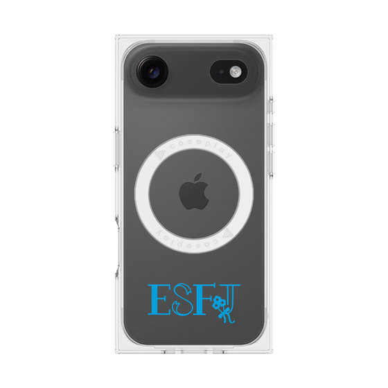プレミアムスクエアケース with MagSafe［ オリジナル - ESFJ 領事 - アルファベット ］