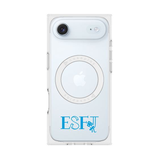 プレミアムスクエアケース with MagSafe［ オリジナル - ESFJ 領事 - アルファベット ］