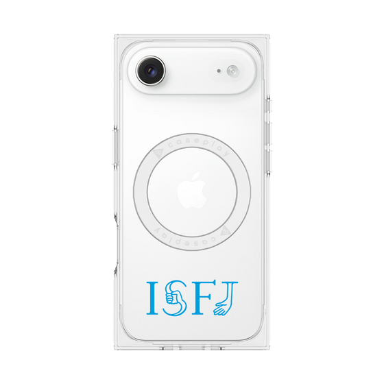 プレミアムスクエアケース with MagSafe［ オリジナル - ISFJ 擁護者 - アルファベット ］
