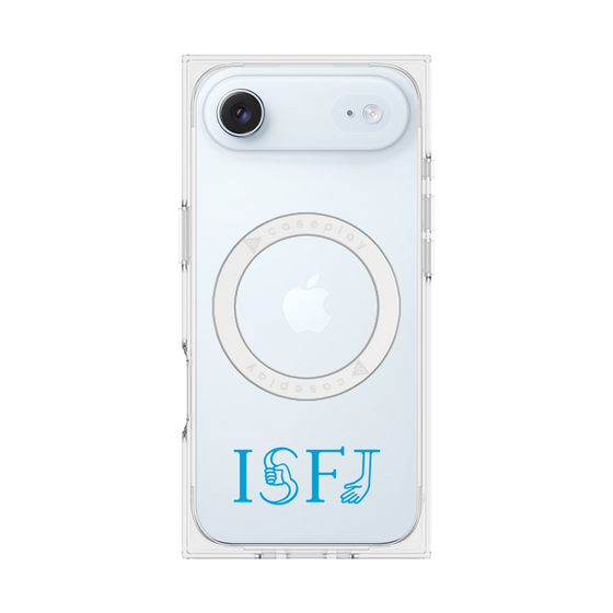 プレミアムスクエアケース with MagSafe［ オリジナル - ISFJ 擁護者 - アルファベット ］