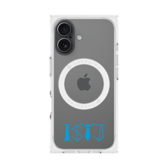 プレミアムスクエアケース with MagSafe［ オリジナル - ISTJ 管理者 - アルファベット ］