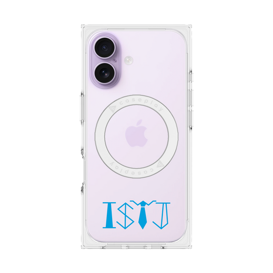 プレミアムスクエアケース with MagSafe［ オリジナル - ISTJ 管理者 - アルファベット ］