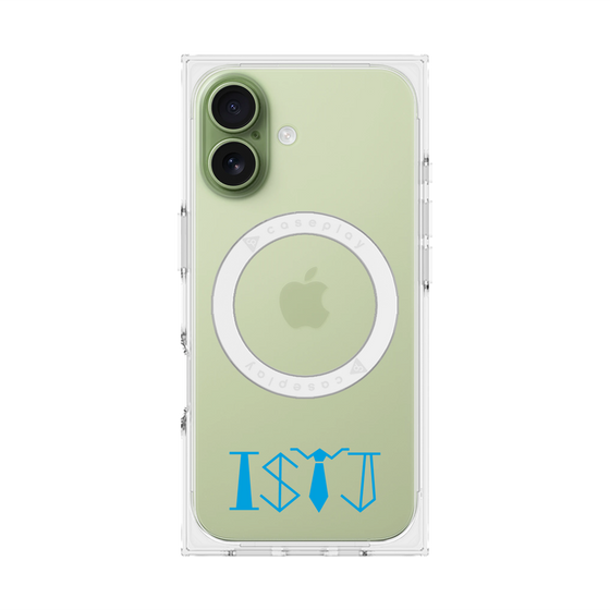 プレミアムスクエアケース with MagSafe［ オリジナル - ISTJ 管理者 - アルファベット ］