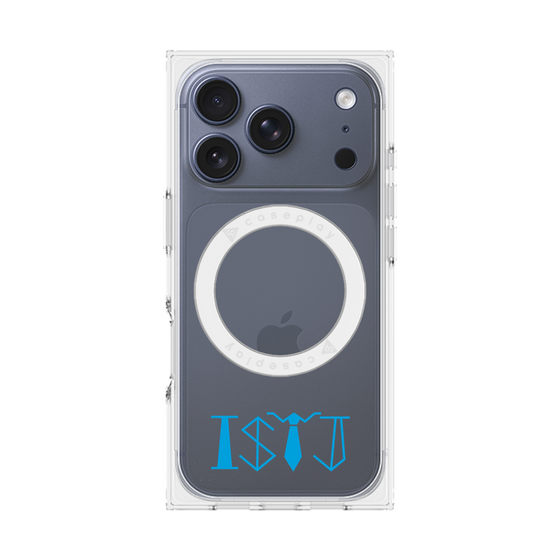 プレミアムスクエアケース with MagSafe［ オリジナル - ISTJ 管理者 - アルファベット ］