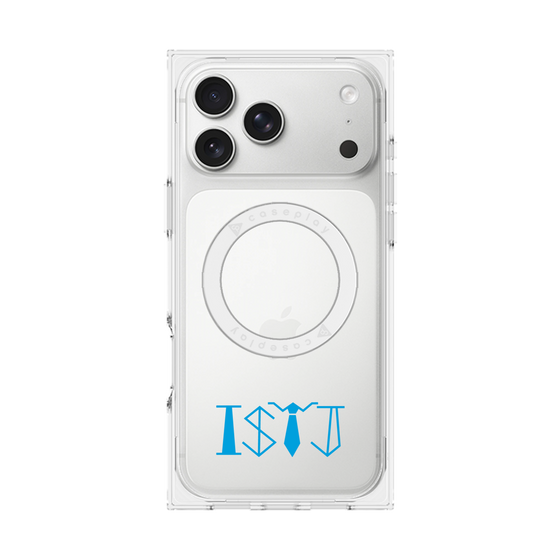 プレミアムスクエアケース with MagSafe［ オリジナル - ISTJ 管理者 - アルファベット ］