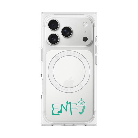プレミアムスクエアケース with MagSafe［ オリジナル - ENFJ 主人公 - アルファベット ］
