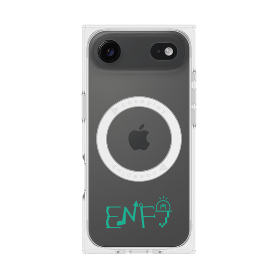 プレミアムスクエアケース with MagSafe［ オリジナル - ENFJ 主人公 - アルファベット ］