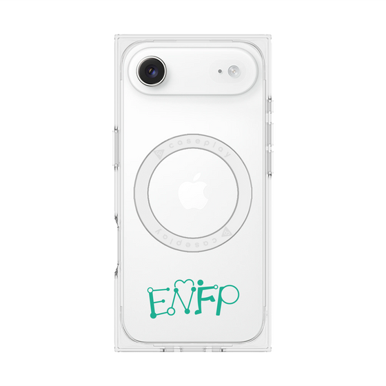 プレミアムスクエアケース with MagSafe［ オリジナル - ENFP 運動家 - アルファベット ］