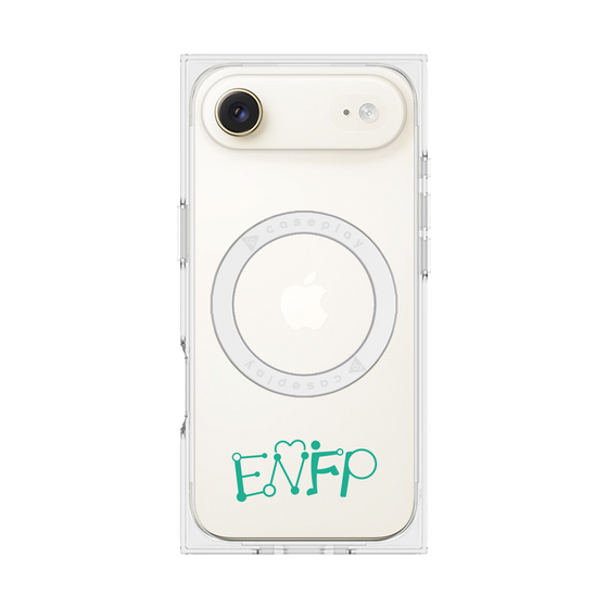 プレミアムスクエアケース with MagSafe［ オリジナル - ENFP 運動家 - アルファベット ］