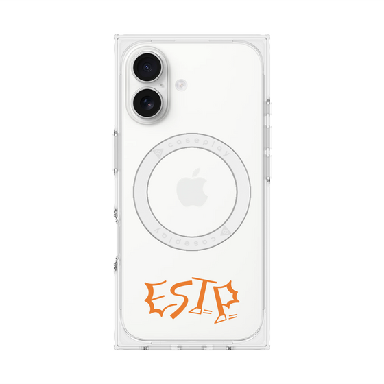 プレミアムスクエアケース with MagSafe［ オリジナル - ESTP 起業家 - アルファベット ］