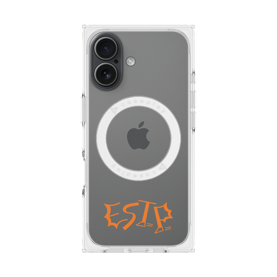 プレミアムスクエアケース with MagSafe［ オリジナル - ESTP 起業家 - アルファベット ］