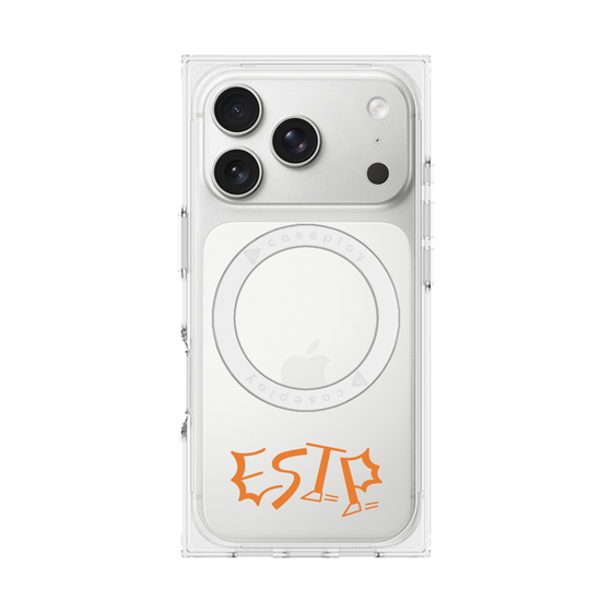 プレミアムスクエアケース with MagSafe［ オリジナル - ESTP 起業家 - アルファベット ］