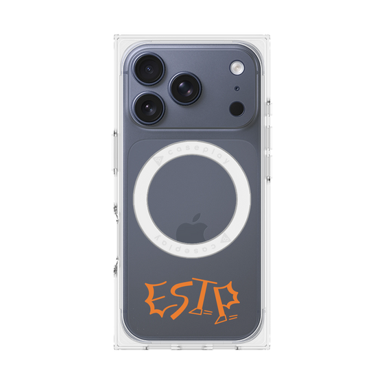 プレミアムスクエアケース with MagSafe［ オリジナル - ESTP 起業家 - アルファベット ］