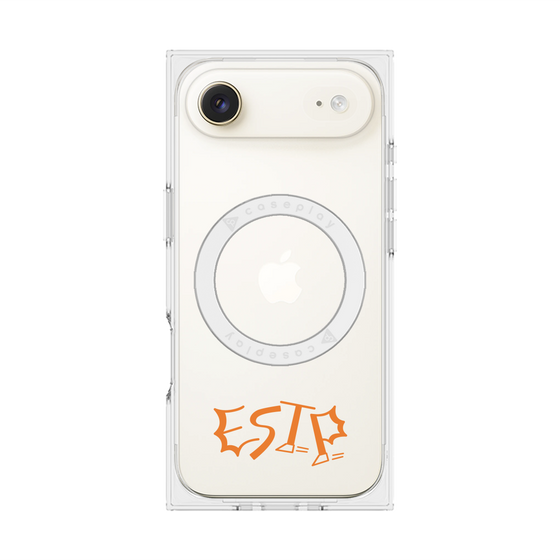 プレミアムスクエアケース with MagSafe［ オリジナル - ESTP 起業家 - アルファベット ］