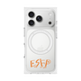 プレミアムスクエアケース with MagSafe［ オリジナル - ESFP エンターテイナー - アルファベット ］