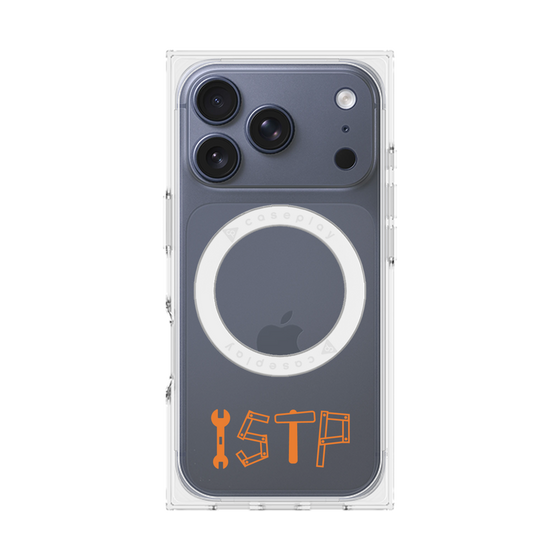 プレミアムスクエアケース with MagSafe［ オリジナル - ISTP 巨匠 - アルファベット ］