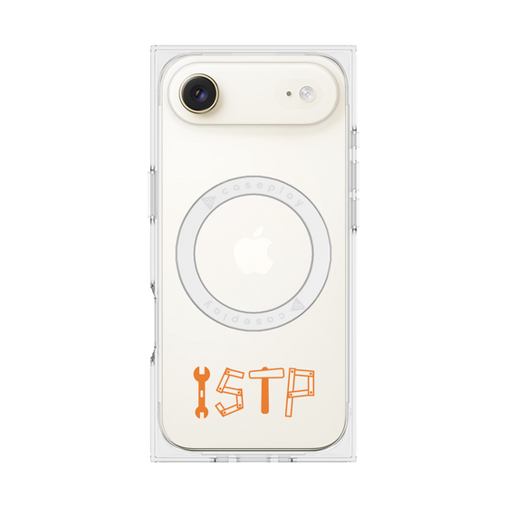 プレミアムスクエアケース with MagSafe［ オリジナル - ISTP 巨匠 - アルファベット ］