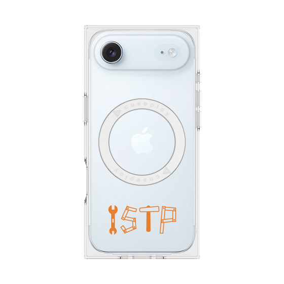 プレミアムスクエアケース with MagSafe［ オリジナル - ISTP 巨匠 - アルファベット ］