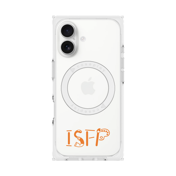 プレミアムスクエアケース with MagSafe［ オリジナル - ISFP 冒険家 - アルファベット ］