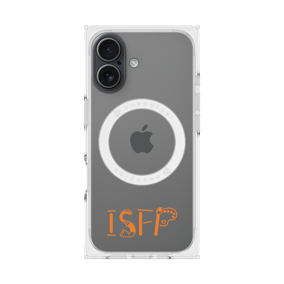 プレミアムスクエアケース with MagSafe［ オリジナル - ISFP 冒険家 - アルファベット ］