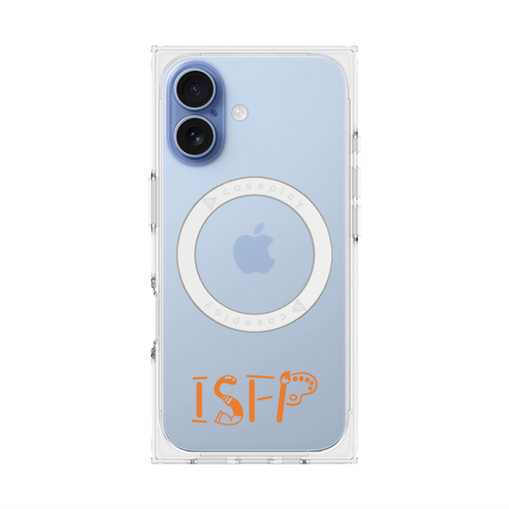 プレミアムスクエアケース with MagSafe［ オリジナル - ISFP 冒険家 - アルファベット ］