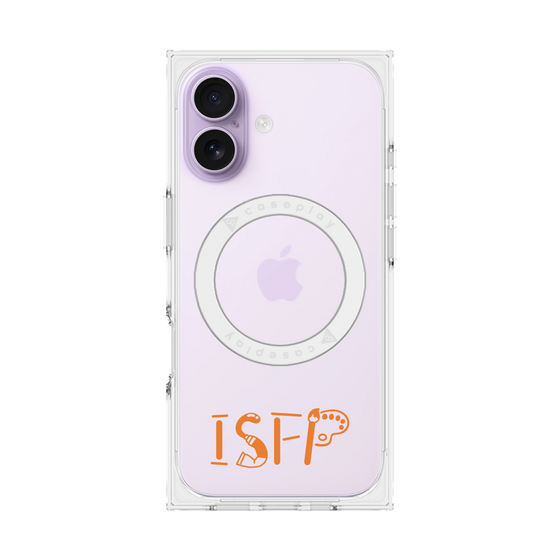 プレミアムスクエアケース with MagSafe［ オリジナル - ISFP 冒険家 - アルファベット ］