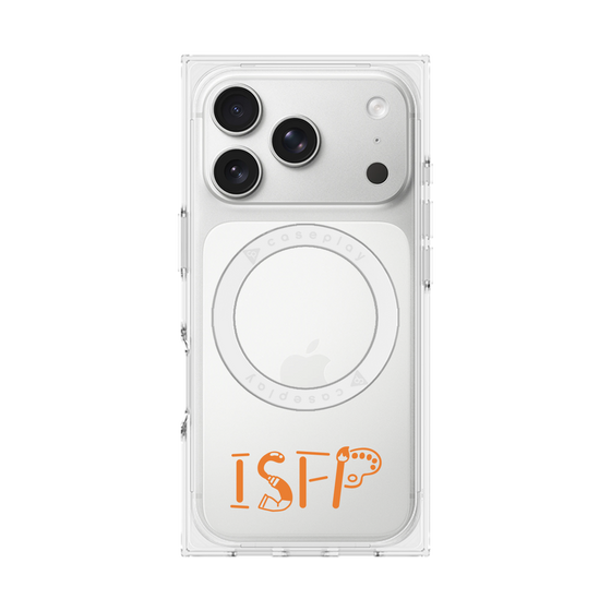 プレミアムスクエアケース with MagSafe［ オリジナル - ISFP 冒険家 - アルファベット ］