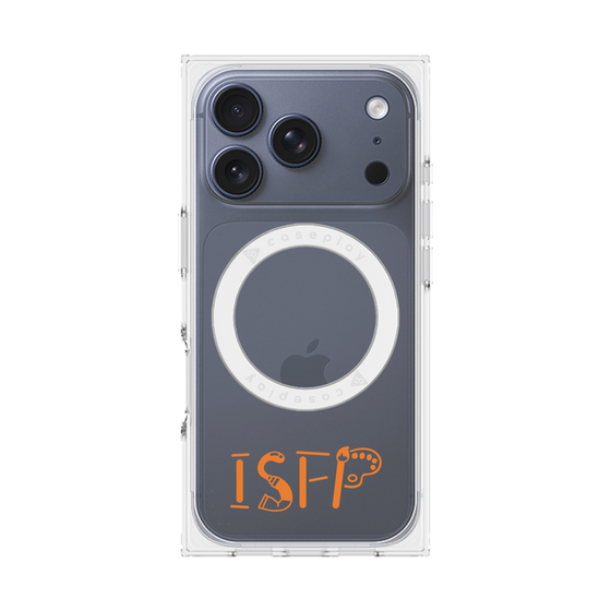 プレミアムスクエアケース with MagSafe［ オリジナル - ISFP 冒険家 - アルファベット ］