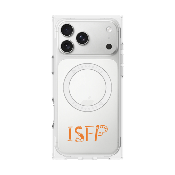 プレミアムスクエアケース with MagSafe［ オリジナル - ISFP 冒険家 - アルファベット ］