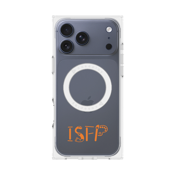 プレミアムスクエアケース with MagSafe［ オリジナル - ISFP 冒険家 - アルファベット ］