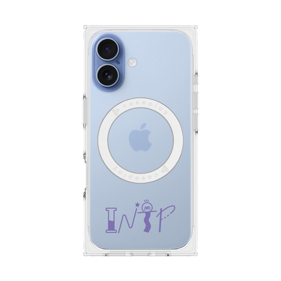 プレミアムスクエアケース with MagSafe［ オリジナル - INTP 論理学者 - アルファベット ］