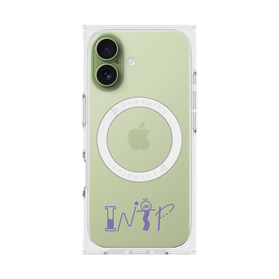 プレミアムスクエアケース with MagSafe［ オリジナル - INTP 論理学者 - アルファベット ］