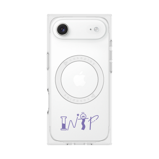 プレミアムスクエアケース with MagSafe［ オリジナル - INTP 論理学者 - アルファベット ］