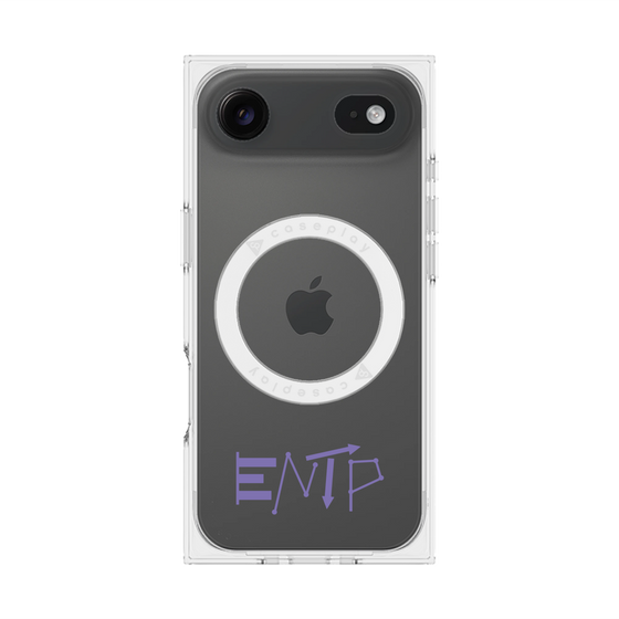 プレミアムスクエアケース with MagSafe［ オリジナル - ENTP 討論者 - アルファベット ］