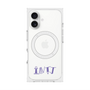 プレミアムスクエアケース with MagSafe［ オリジナル - INTJ 建築家 - アルファベット ］