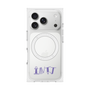 プレミアムスクエアケース with MagSafe［ オリジナル - INTJ 建築家 - アルファベット ］