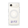プレミアムスクエアケース with MagSafe［ オリジナル - INTJ 建築家 - アルファベット ］