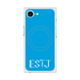 プレミアムスクエアケース with MagSafe［ オリジナル - ESTJ 幹部 - アルファベット - ブルー ］